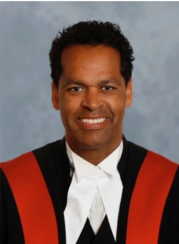 headshot of Judge David St. Pierre