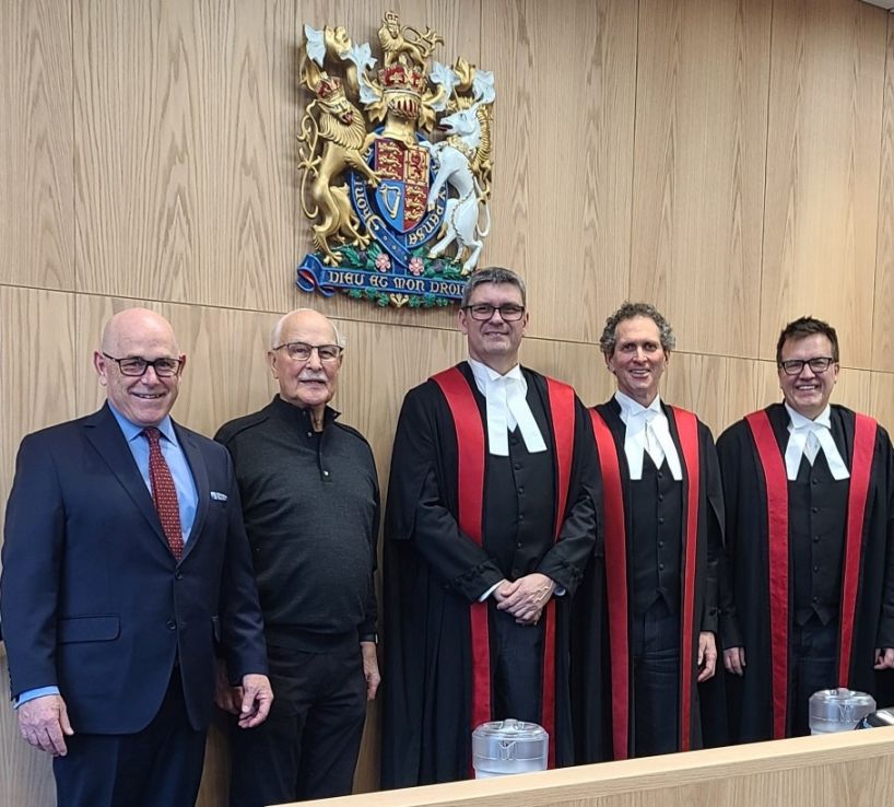 group photo of judges