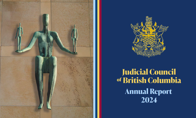 Cover of the Judicial Council Annual Report