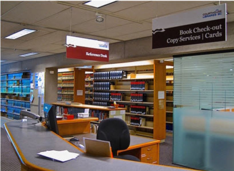 Book check out counter