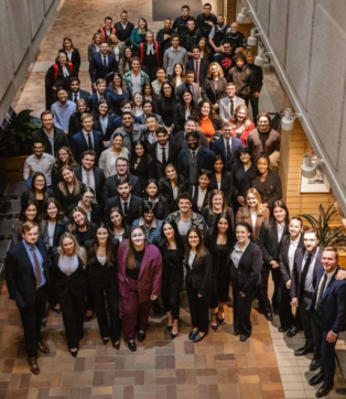 TRU law students, sheriffs, and judges