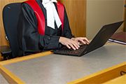 stock photo - judge