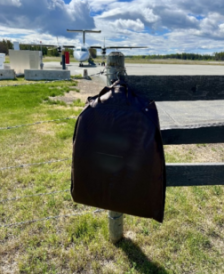 plane on runway