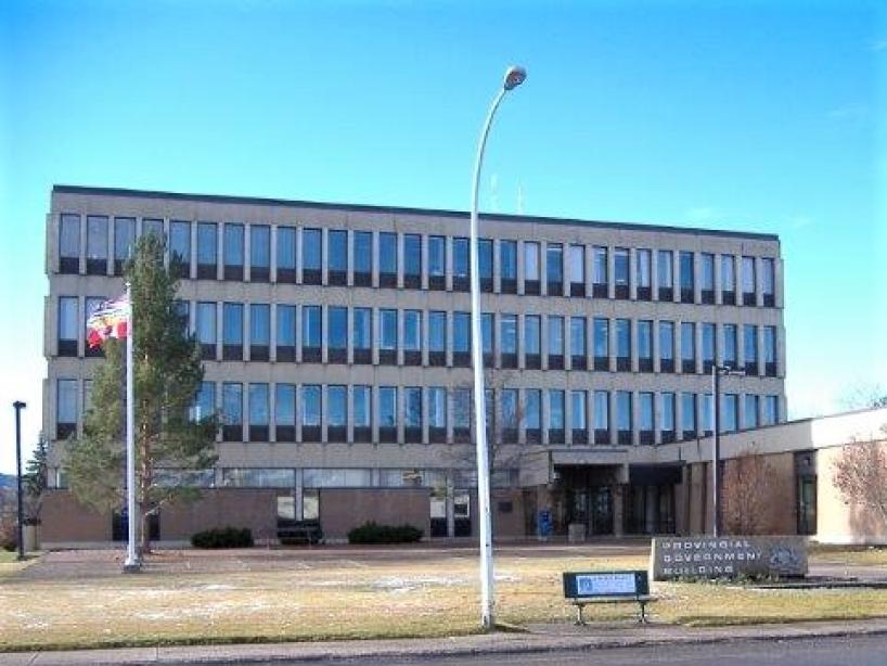 Image of Dawson Creek courthouse