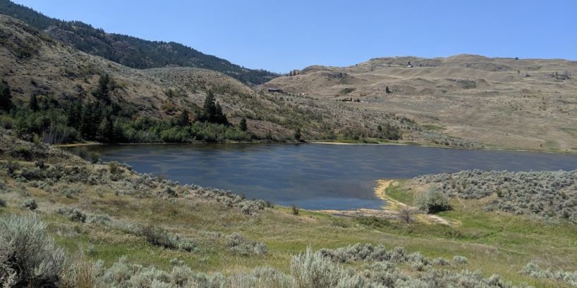 Spotted Lake in Osoyoos.