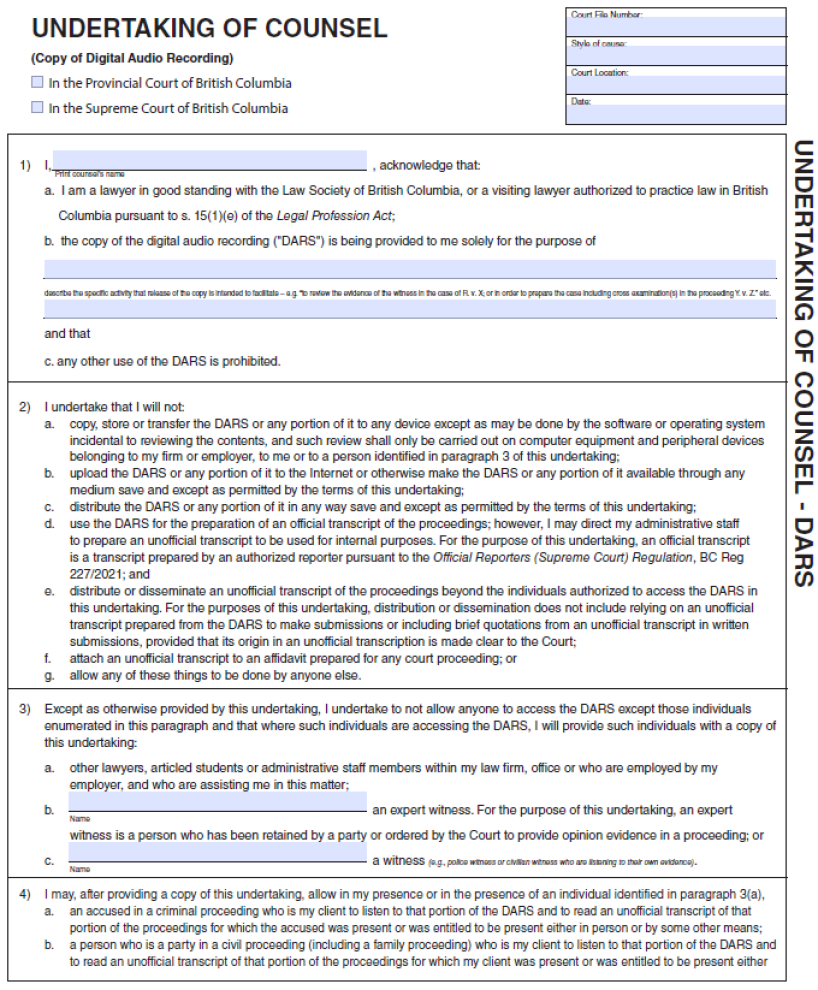 Access Policy Appendix A - page 1